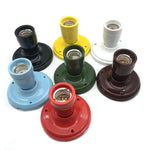 socle lampe céramique couleurs multiples moderne fixations opaques variées dimensions disponibles