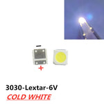 Leds 3030 blanc froid 18w 97lm 6v surface mount tv lcd backlight repair pack