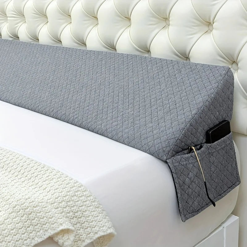 oreiller mousse mémoire forme coton polyester quilté moderne blanc gris réglable lit tête matelas