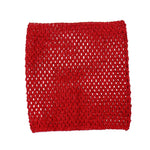 serviette crochet fait main motif rayures horizontales artisanale décoration maison enfant