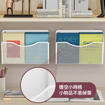 porte documents mural blanc moderne maille fine clips suspension chambre rangement articles divers