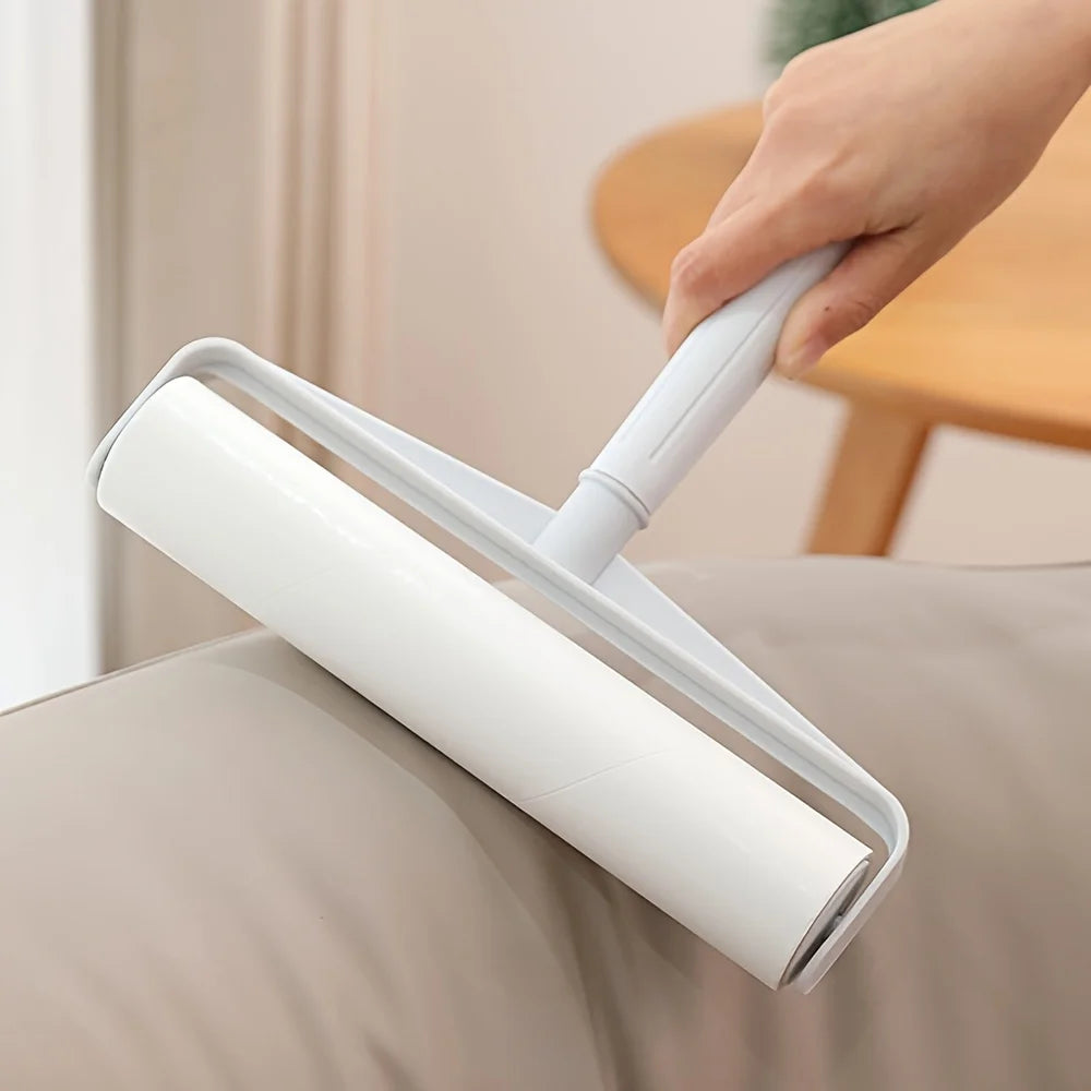 nettoyeur tapis canapé rouleau adhésif poils longs manche télescopique moderne minimaliste rouleaux papier feuillets