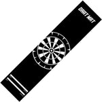tapis fléchettes cible noire antidérapante durable intérieur extérieur classique polyester PVC washable