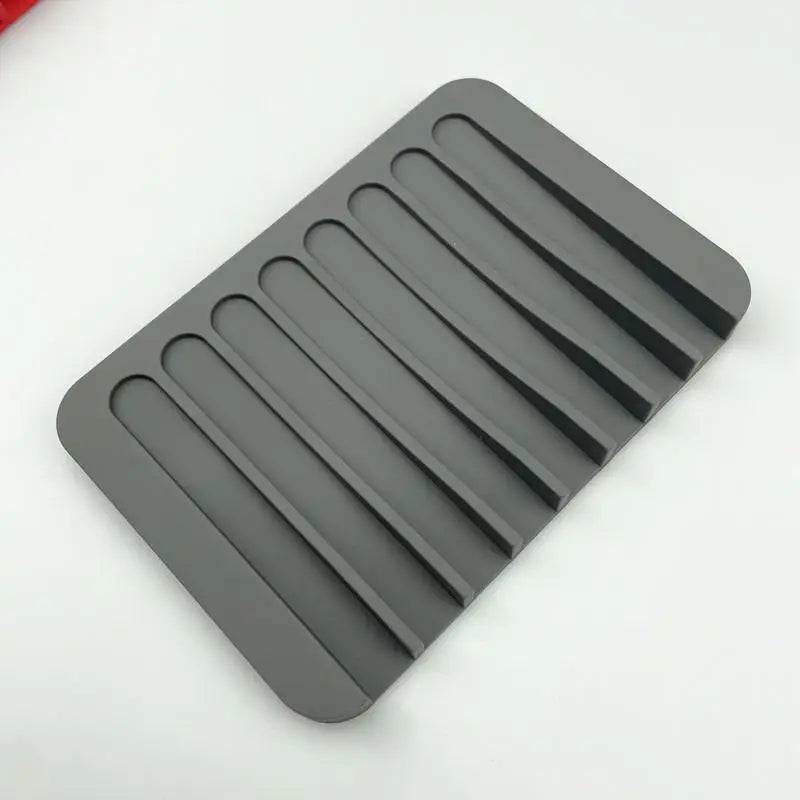 support savon gris moderne adhésif respectueux environnement douche évier cuisine