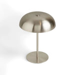 lampe table led rechargeable couleur doré moderne sans fil intensité variable blanc rouge portable