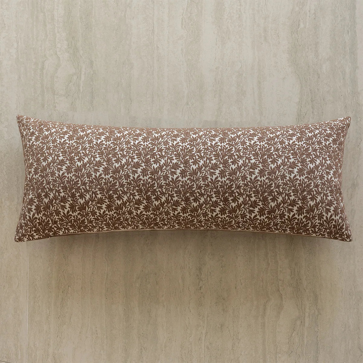 housse coussin adhésive moderne motif floral rectangle 35x90cm polyester decoration adhésif tassel opaque