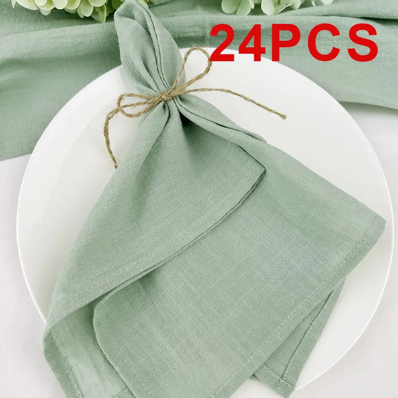 serviettes table violet blanc texture lin classique 40cm 40cm pack 6pcs pack 12pcs pack