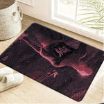 tapis dessin animé mandalorian antidérapant polyester noir blanc salon chambre coucher moderne illustratif