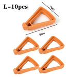supports pot orange moderne adhésif 10pc 5pc plateau plat lisse ventilé jardineriaux