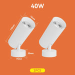 lampe pliable led noir blanc moderne salon cuisine chambre 220v 40w