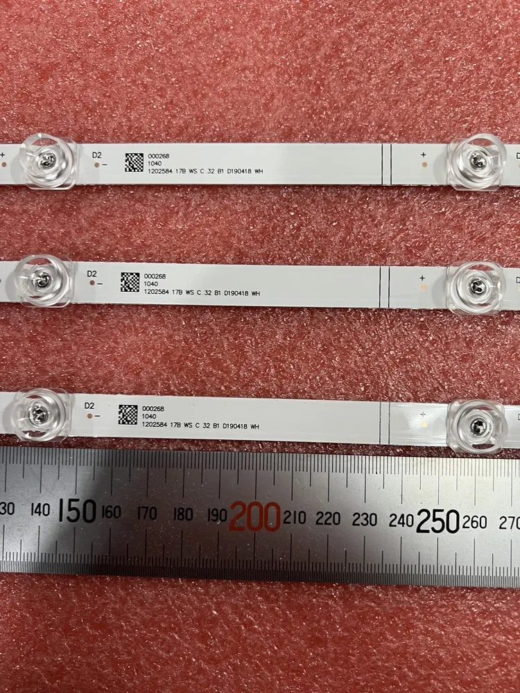 bande lumineuse led argentée moderne 100mm 200mm lisse sans motif opaquet