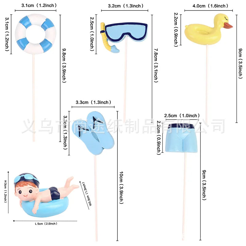 accessoires plage natation enfantins décoration été canard jouets maillot bain serviette parasol