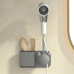 aspirateur mural gris moderne adhésif brosse peigne porte aspirateur