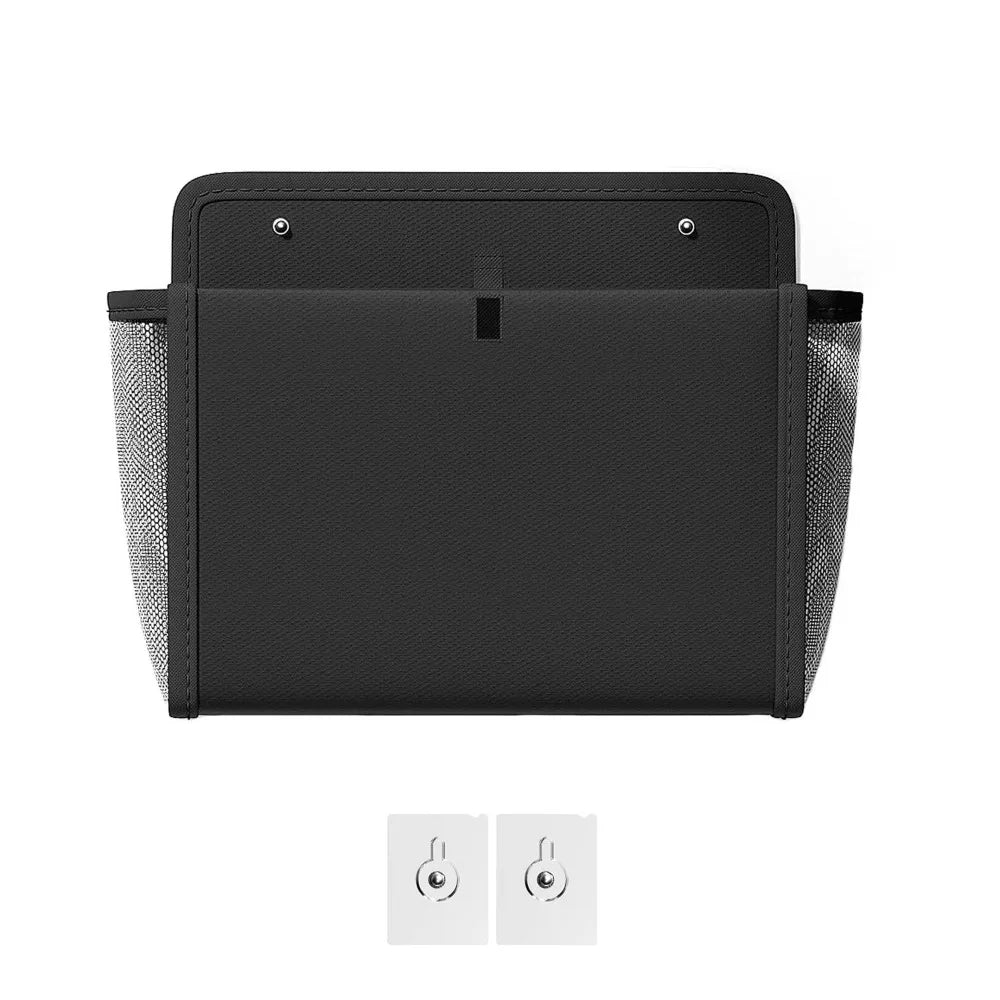 rangement sac noir suspendu voiture rv poubelle poches mesh transparent fonctionnel