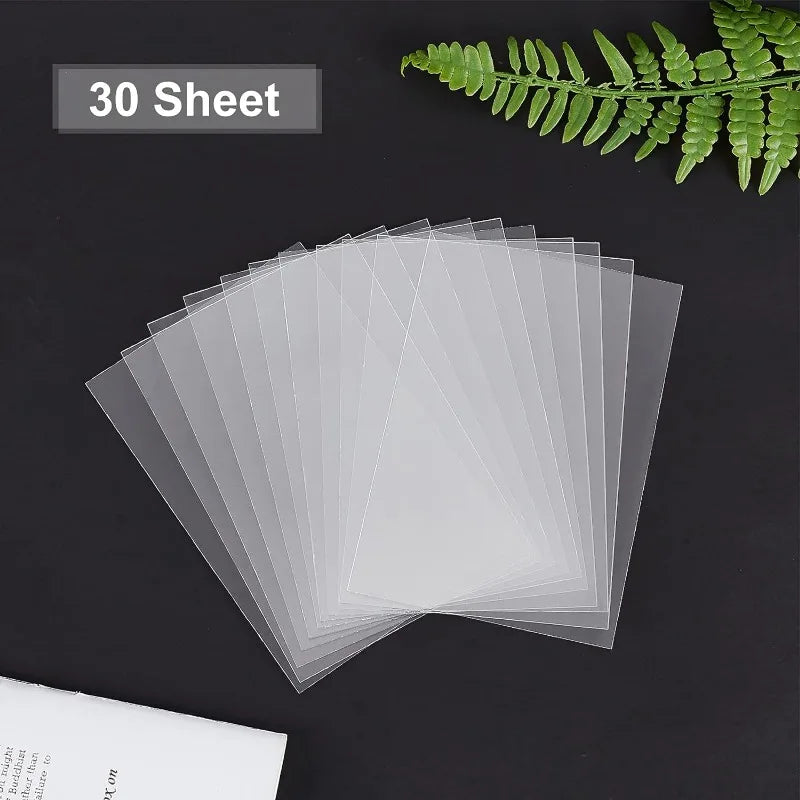 feuilles protection photo transparentes adhésives modernes 3.46 5.03 inches double face acrylique trés transparentes