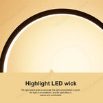 Lampe de chevet LED 25 cm réglable intensité