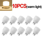 lampe usb led rechargeable blanc moderne compact lecture nuit sans fil 10pcs mix