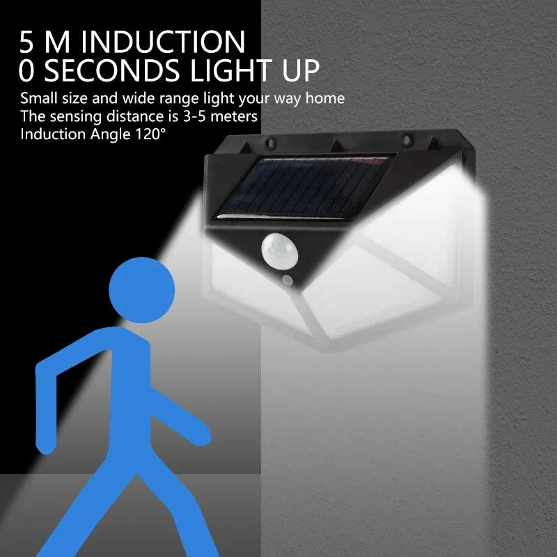 lampe murale solaire noire moderne panneau capteur led blancextérieur jardin rue
