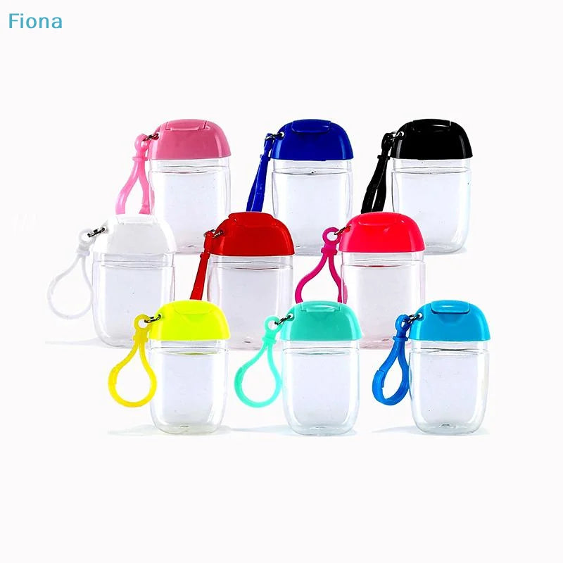 bouteille d'eau portable transparente moderne clip ensembles couleurs variées pratiques rechargeables
