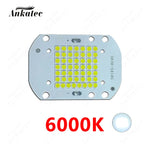 plaque led intégrée 50w 3000k 6000k 120° angle 50 leds aluminium moderne 7500lm 3030smd