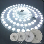 lampe led blanc moderne clips 12w 18w 24w 36w led diodes opaques certifications ccc