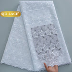 tissu dentelle fleurs vert bleu violet rose beige brodé occasionnelle traditionnelle