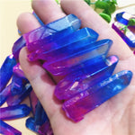 cristaux agate violet bleu ombre chromatique naturels décoration maison feng shui amour
