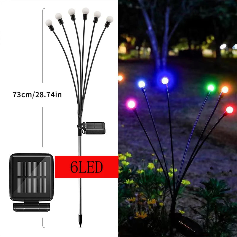 guirlande lumineuse solaire led multicolore moderne blanc boules sphériques facile installationextérieur