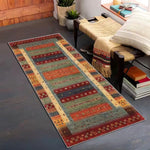 tapis multicolore moderne rayures ethnique adhésif salon chambre extérieur commercialisation
