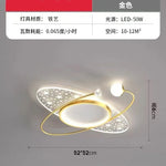 plafonnier led or moderne circulaire points lumineux blanc noir chambre salon