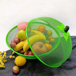panier corbeille fruits maille métal moderne respectueux environnement noir vert rouge bleu gris poignée