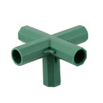 connecteurs tiges plastique abs vert jardin outils accessoires plantation