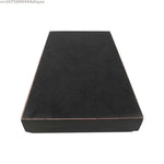 base showcase bois noir classique support décoration plante rangement ornements crafts display stand matériau