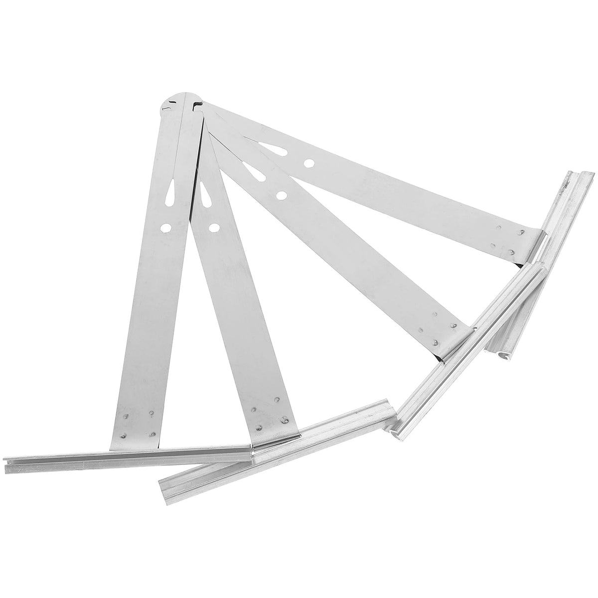 supports murals blancs modernes tringles rideaux acier inoxydable fixations rideaux porte rideaux