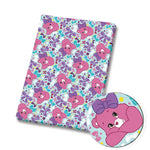 serviettes papier multicolores motif personnages animés coeurs arc ciel cartoon enfant