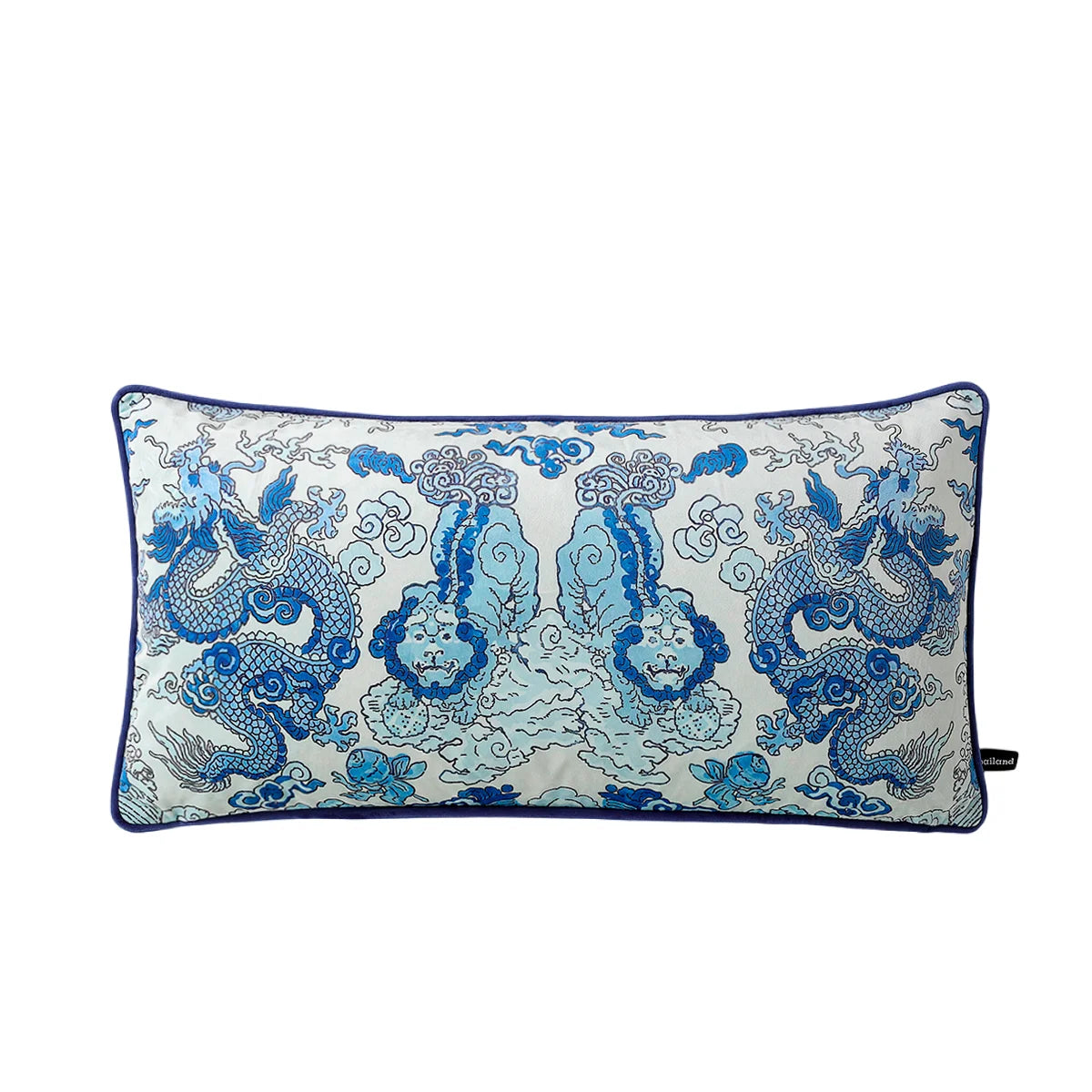 taie d'oreiller imprimée léopard tropical velours carré moderne deux côtés opaques tassel rouge océanique
