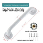 barre sécurité acier inoxydable 30cm 40cm 50cm 60cm antidérapant moderne salle bain