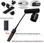 torche rechargeable led intense résistante choc auto défense camping chasse lumière noire moderne