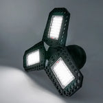 lampe led industrielle 40w 60w 80w noir grille hexagonale moderne