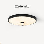 lampe moderne noir lumineuse circulaire éclairage quotidien led dimmable minimaliste chambre