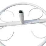 support plante fer blanc vert gris moderne décoration florale mariage anniversaireintérieur decoration base florale