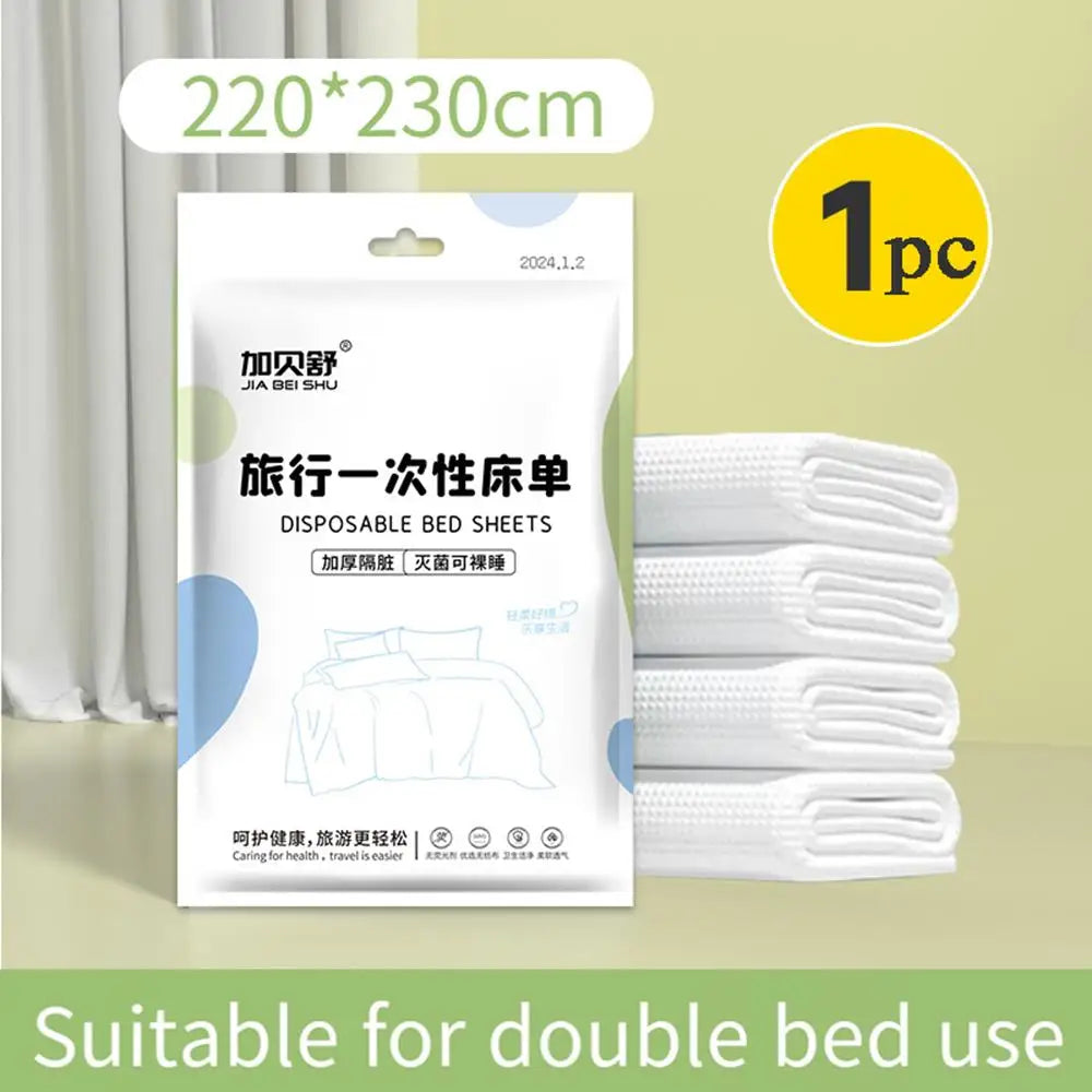 draps lit jetables blancs moderne pièces literie élastique taies d'oreiller