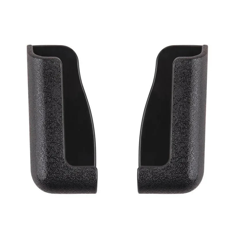 support téléphone portable clips mural moderne noir texture granulée charge téléphone boîte rangement télécommande