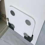 balance salle bain adhésive murale sans perçage plastique abs durable blanc moderne