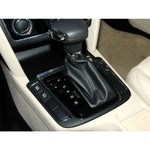pièce auto console centrale cadre levier vitesse noir gris argent chromé moderne