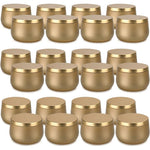pots bougies moderne noir bleu rouge doré 4oz 8oz mariage fournitures festives cire sucre