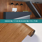 papier peint auto adhésif motif bois naturel moderne roulé marron gris intérieur decoration mur