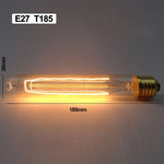 ampoules filament transparentes vintage 220v 110v 2700k e27 t10 t45 t185