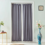 rideau moderne rayures horizontales opacité beige ruban serrage salon chambre