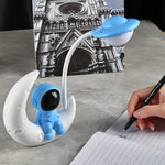 veilleuse led lampe astronaute lune rechargeable table decoration moderne chambre enfants spatial